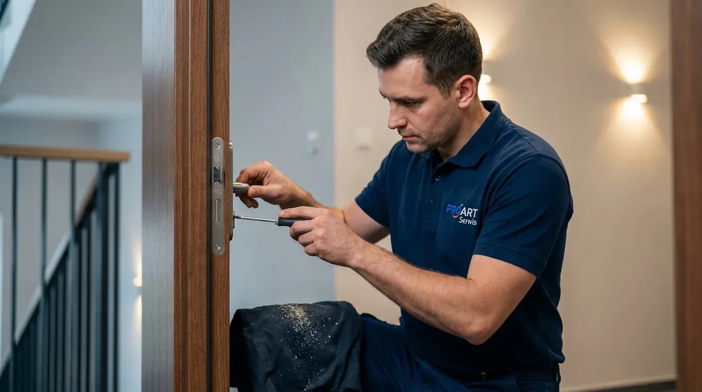 Naprawa zamka w drzwiach wejściowych Śląsk