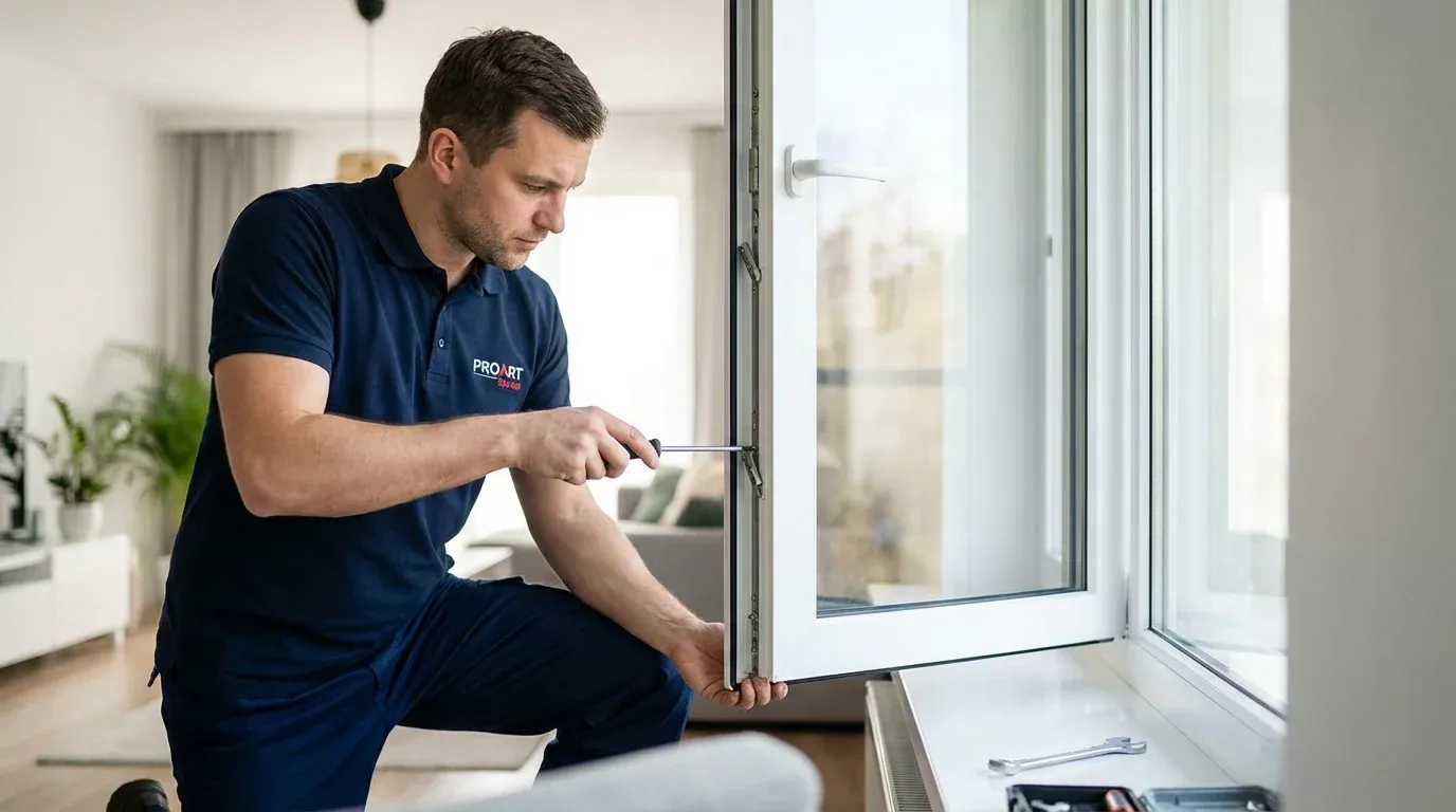 Serwis okien pcv Śląsk – naprawa i regulacja